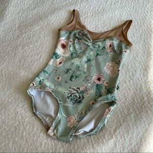 Luckyleo “Acorn” leotard/size M/Cactus/ Yumiko